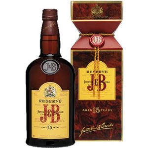 WHISKY J&B RESERVA 15 AÑOS
