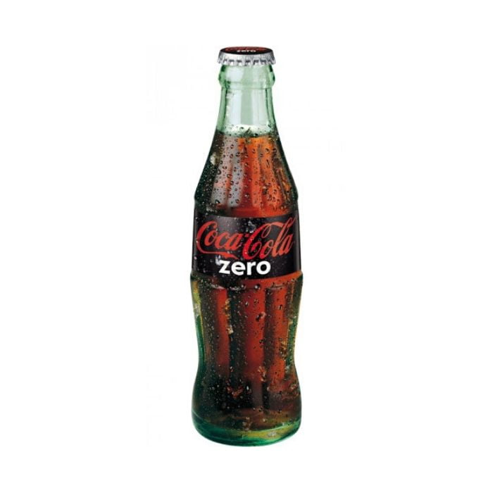 COCA COLA Zero 24 botellas de 33 cl en vidrio retornable (depósito
