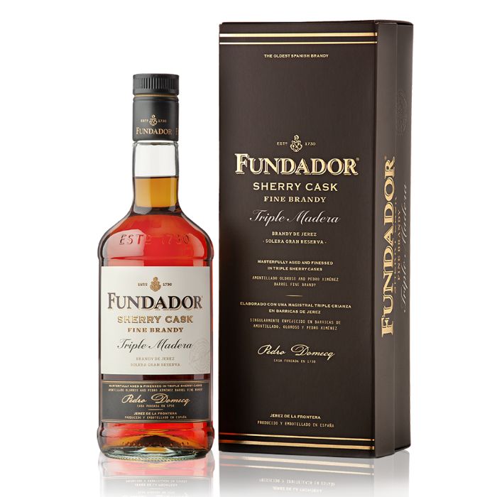 Brandy Fundado Triple Mader D.O. Brandy de Jerez