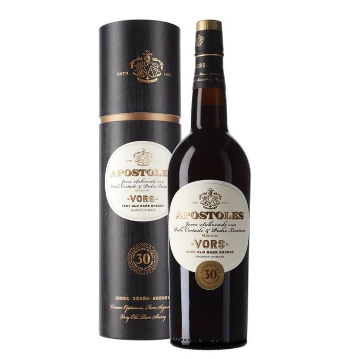 MEDIUM APOSTOLES VORS (Más de 30 años de vejez). Denominación de Origen Jerez.